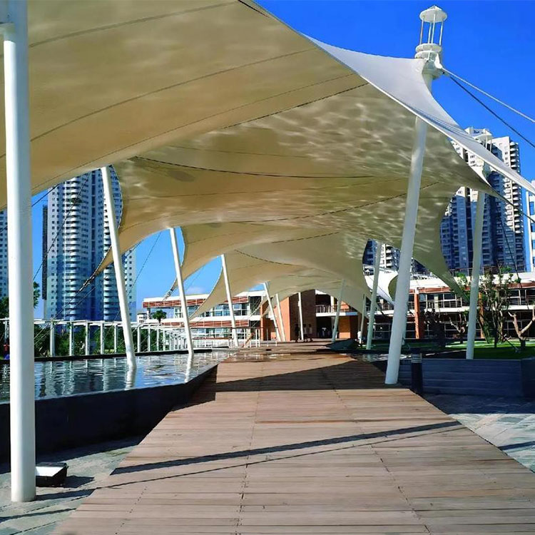 长汀县膜结构景观棚