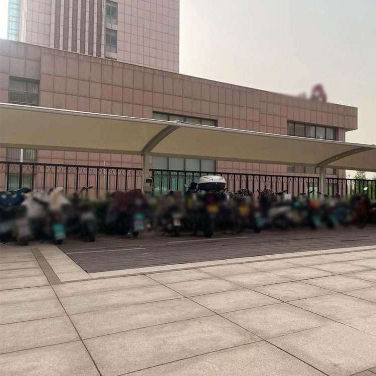 长汀县膜结构电动车棚